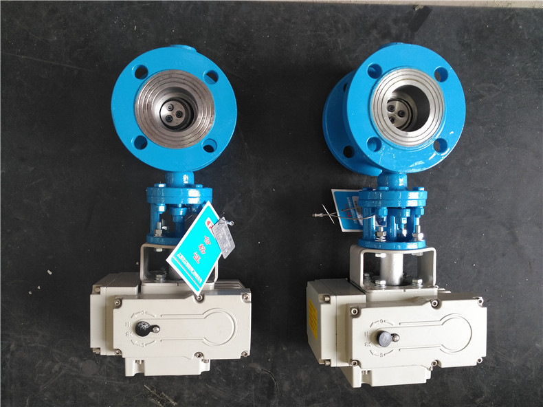 电动蝶阀D941H-16C法兰式硬密封铸钢蝶阀DN100DN150法兰