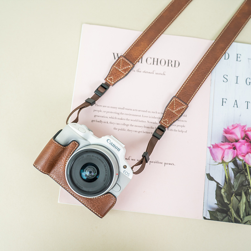 캐논 R50 보호 케이스 R10 카메라 가방 RPR8 가죽 케이스 R7 베이스 백 R5 보호 케이스 R6 2 세대 액세서리 R100