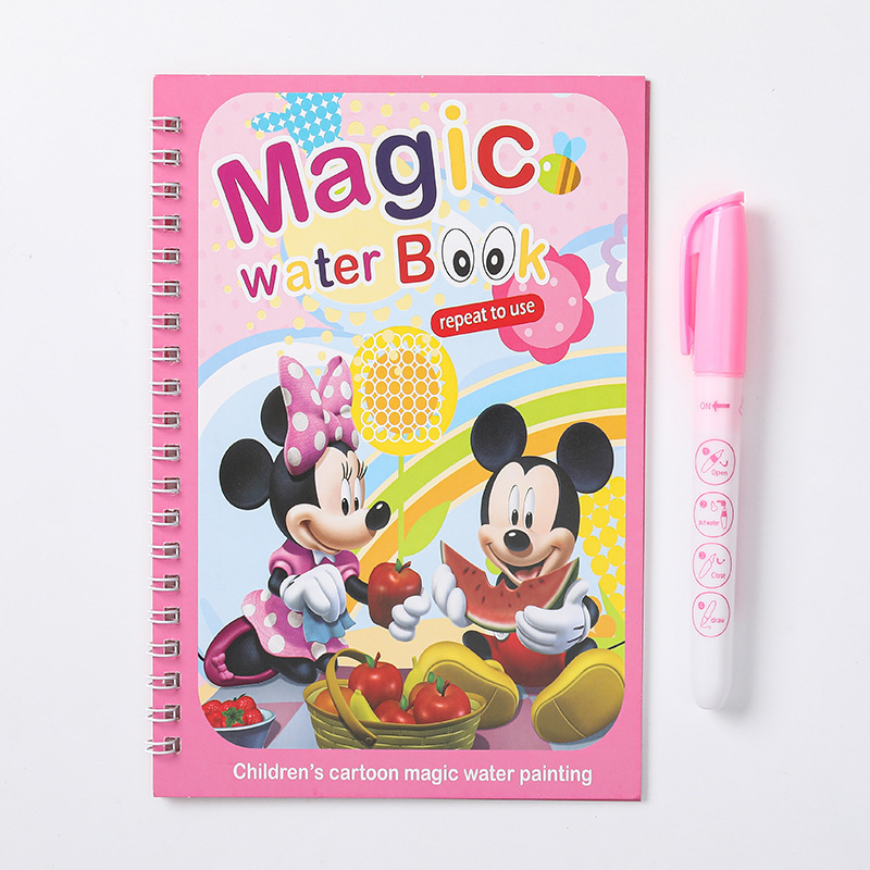 子供の色を塗る本の赤ちゃんの益智の清水の落書きの水の絵の本は繰り返し魔法の画帳の創意の贈り物の卸売りを使います。|undefined