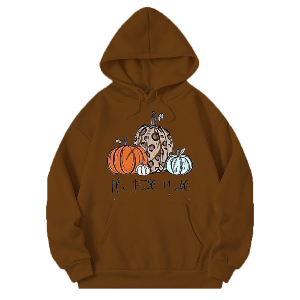 2023 otoño e invierno nuevo suministro transfronterizo forro polar bolsillo de manga larga Halloween patrón impreso suéter soporte impresión de imágenes