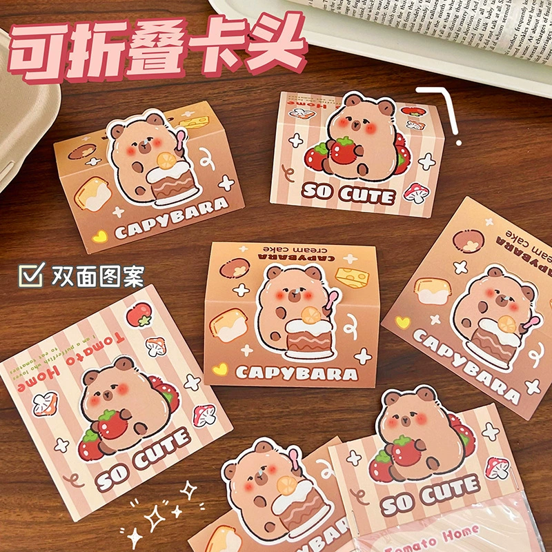 Cartoon three dimensional hardened cardboard, card holder, accessory, pack