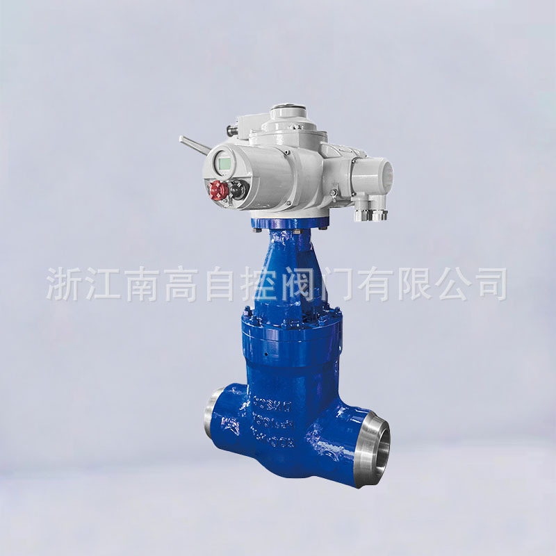 南高阀门Z961Y高压电动闸阀焊接电站阀适用于火电厂