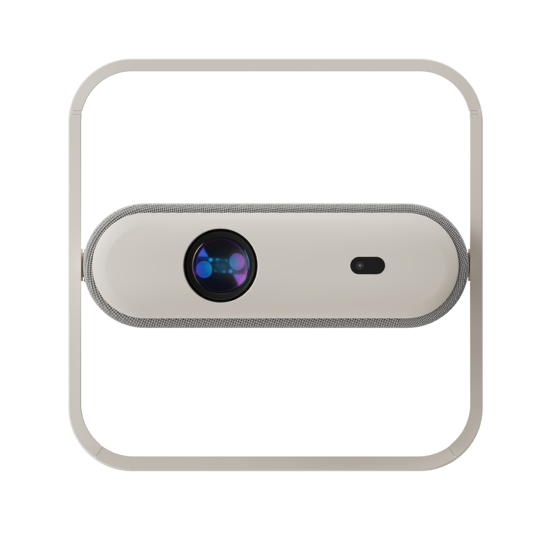 Cross-Border New Projector Nsl03 Export Light and Thin 1080P Projector Ptz Bracket Unique Atmosphere Light Projection