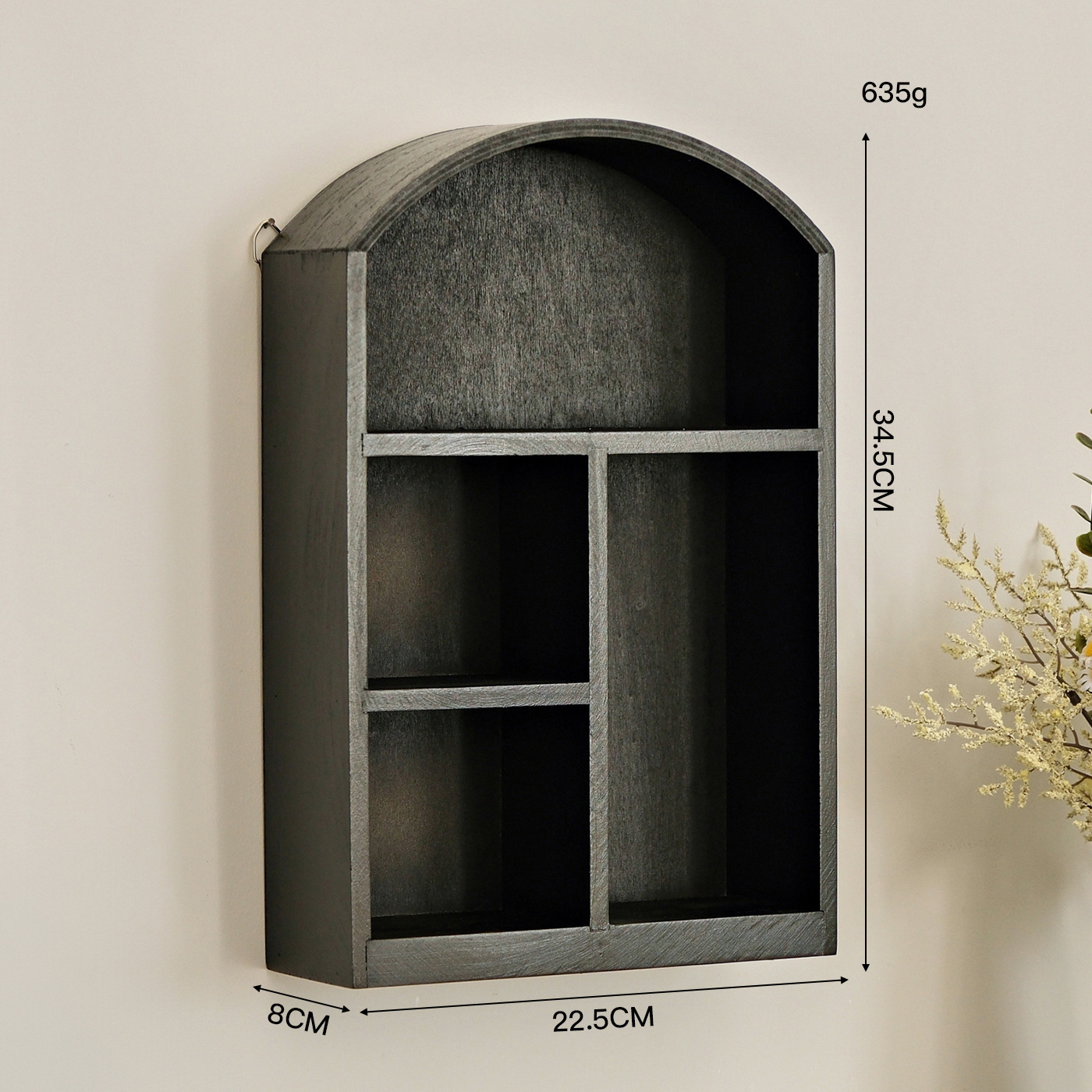 Type B: black dome lattice storage rack