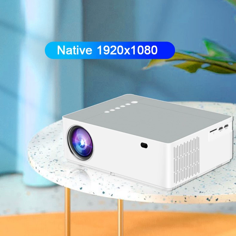 Оптовая Продажа с фабрики 6-дюймовый проектор Android Wi-Fi домашний офис HD 1080p проектор 1920*1080P