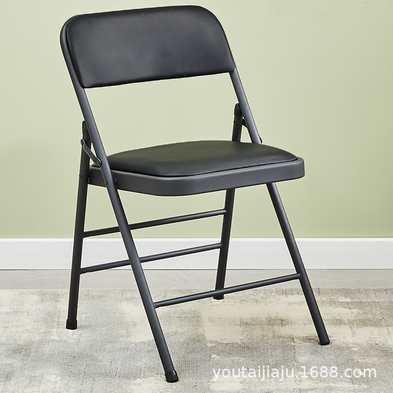 Jingqiao 브랜드 블랙 가죽 3빔 보강