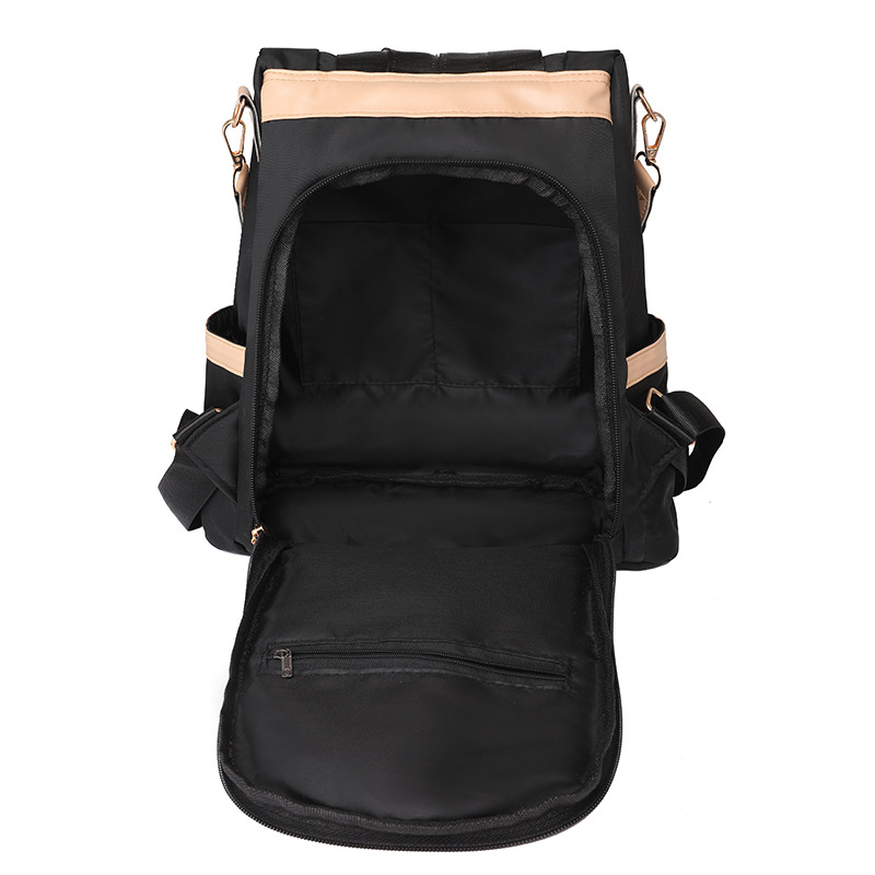 Spot al por mayor 2025 nueva mochila antirrobo casual para mujer moda borla mochila para mujer de gran capacidad marea