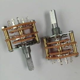 开关元件;波段开关;电位器