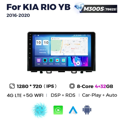 Kia Rio Stonic 2017-2019: DVD Navigation - m300s-4-32-eight-nuclear-netcom