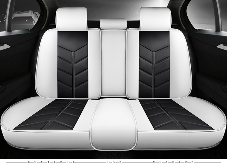Cross-border foreign trade car seat cover five seat cover fully surrounded winter seat cushion four seasons leather cushion factory generation