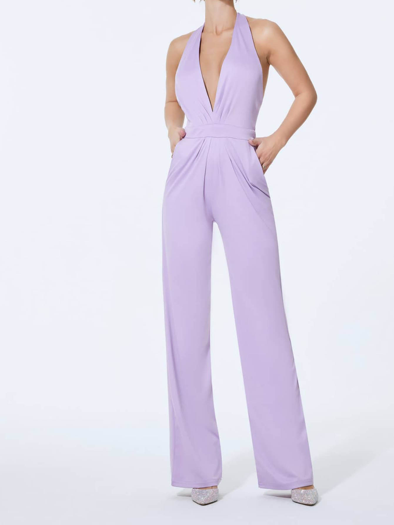 Women's Casual Office Daily Temperament Commuter Commute Style Solid Color Basic Model Full Length display picture 16