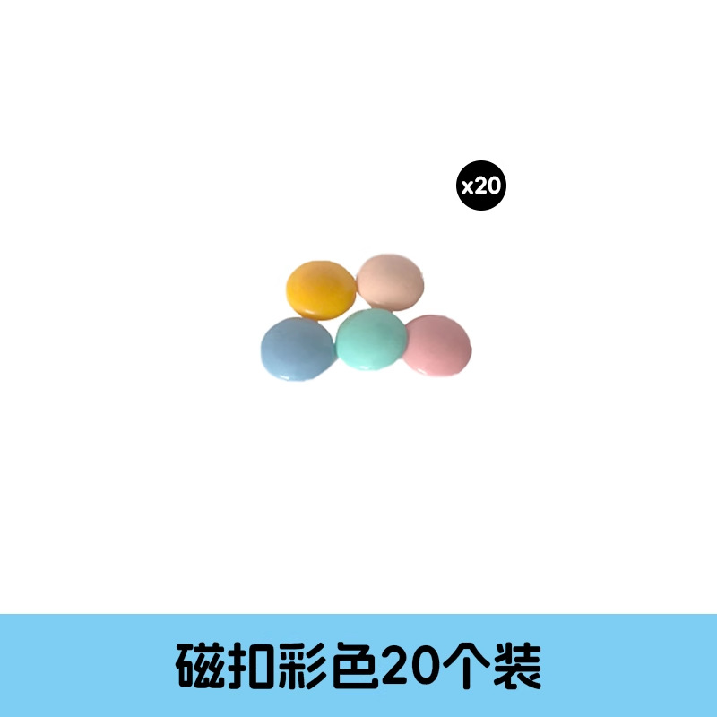 [20개입] 마그네틱 버클 컬러