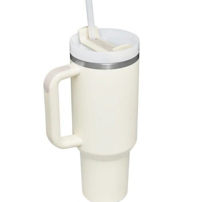 Transfronteriza de segunda generación de acero inoxidable 304 40oz mango Taza de coche Calentador de hielo de doble capa Taza de paja Taza de vacío al por mayor