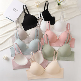 (Cross-border trading), (Wholesale), underwear, thin wireless bra, comfortable breathable push up bra, plus size