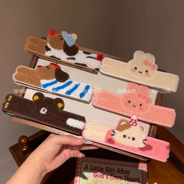 Cute cartoon animal magic hair clips and headbands for fixing loose hair, suitable for students' daily commuting and hairstyle styling