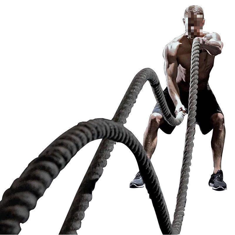 Battle Rope Fitness Combat Swing Rope Home Physical Training Equipment Strength Gym Arm Strength Fighting Weighted Pull
