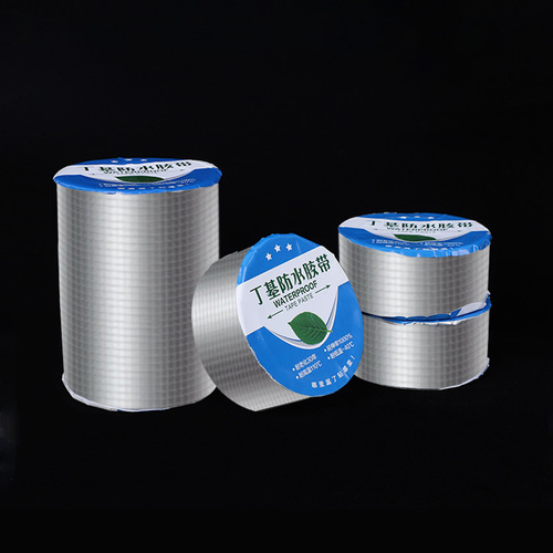 Aluminum foil butyl adhesive tape, self-adhesive sealant tape, color steel roof water sealing material