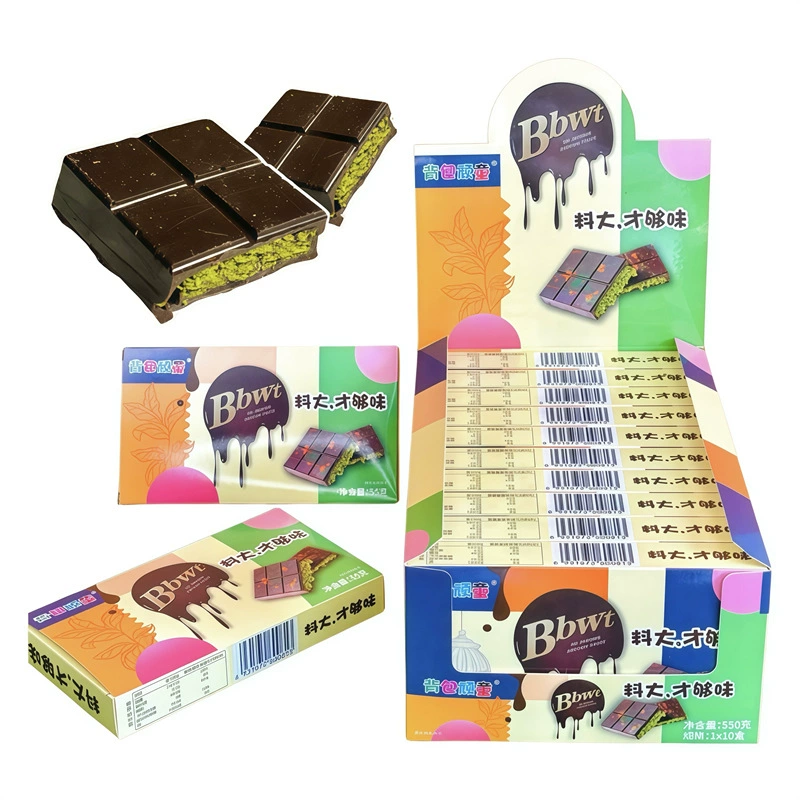 52g Дубайский стиль Шоколад Детская сеть Красные закуски конфеты конфеты масло какао игрушечный сахар большой оптовой