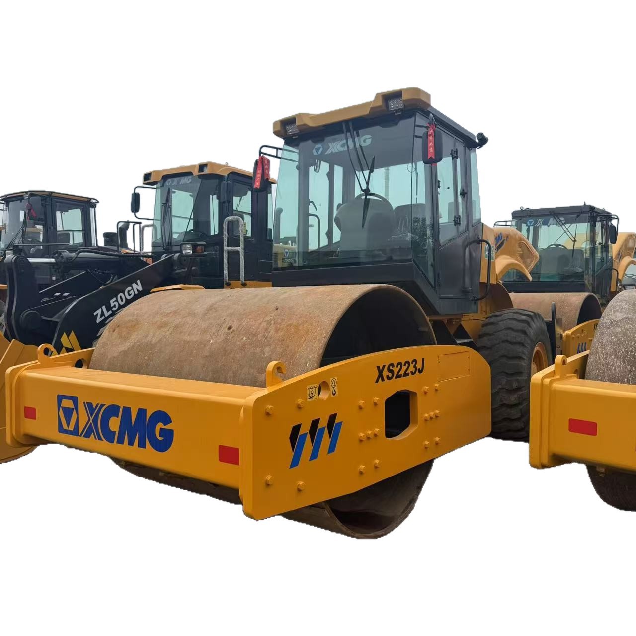 Guosan Road Roller 26 toneladas 22 toneladas Road Roller envío gratuito en buenas condiciones y procedimientos completos