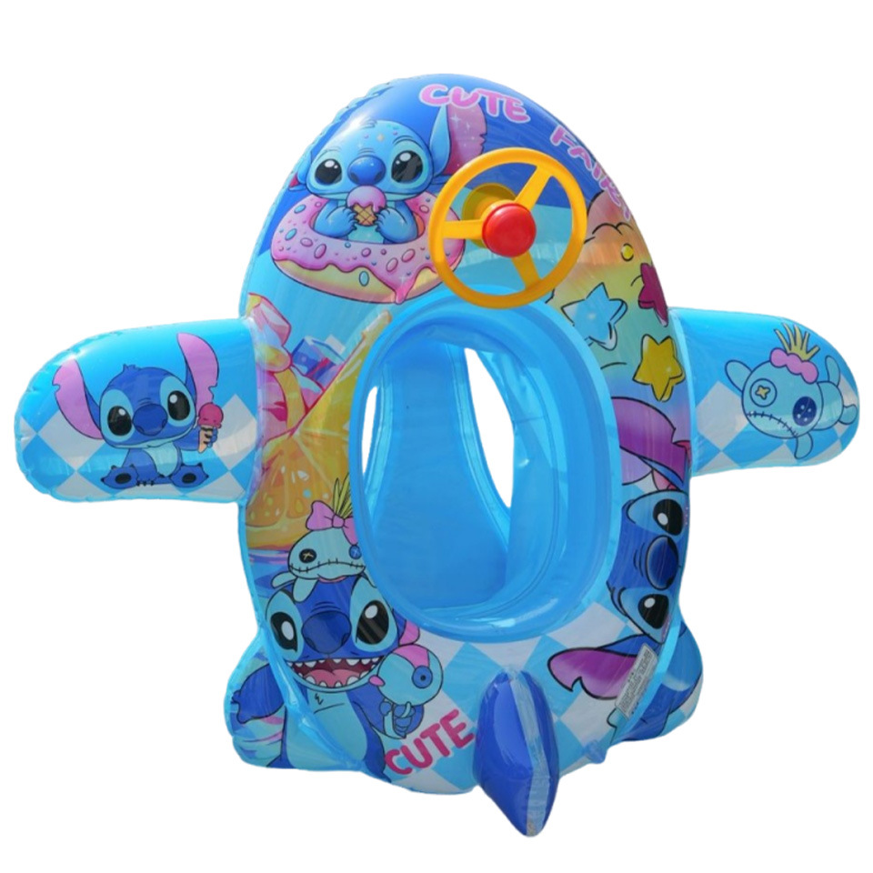 Flotador con Asiento y Volante Infantil de PVC, Inflable y Anti-vuelco para Piscinas image 11