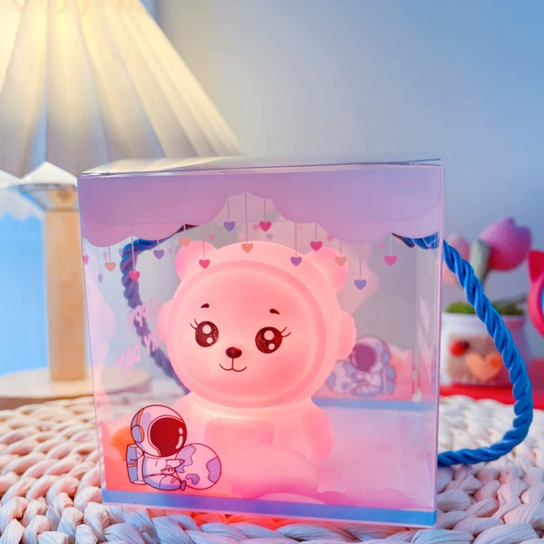 Small blue handheld gift box