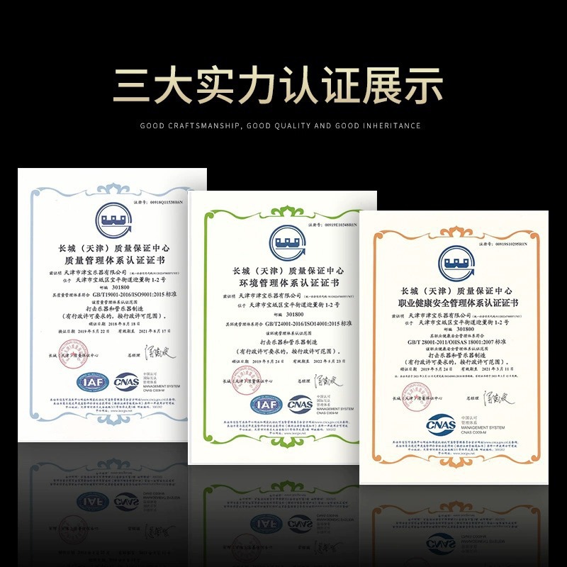 津宝长号乐器-700中音长号拉管长号降调漆金西洋铜管乐器