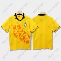 93/94 brazil home short-sleeved unprinted number