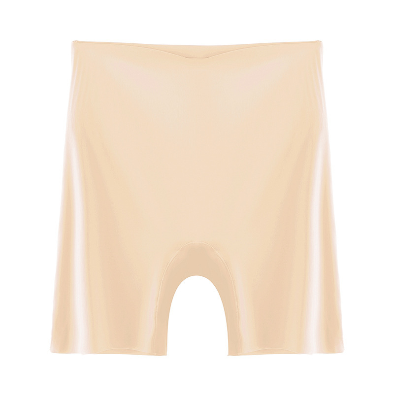 Plus tamaño sin costuras de seda de hielo pierna plana vientre que forma los pantalones ropa interior de las mujeres de cintura alta postparto fuerte cintura de plástico que forma los pantalones entrega de una sola pieza de las mujeres