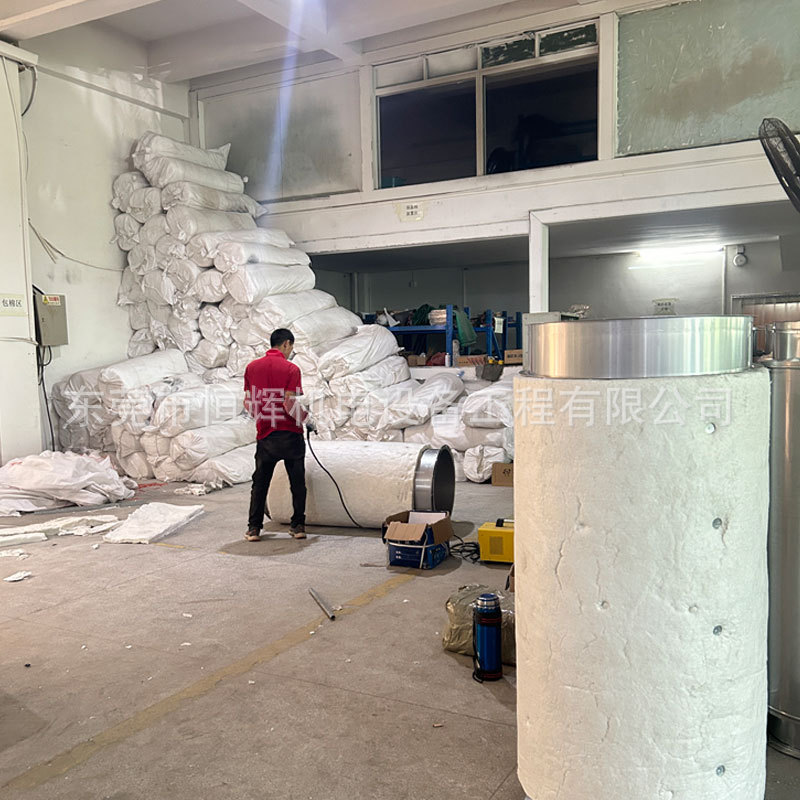 成品锅炉风机不锈钢烟囱减少污染伸缩节设置恒辉风管厂