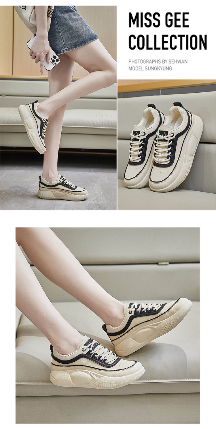 Damskie buty codzienne Buty do koszykówki Trampki Syntetyczne obuwie amortyzujące_voghion.com