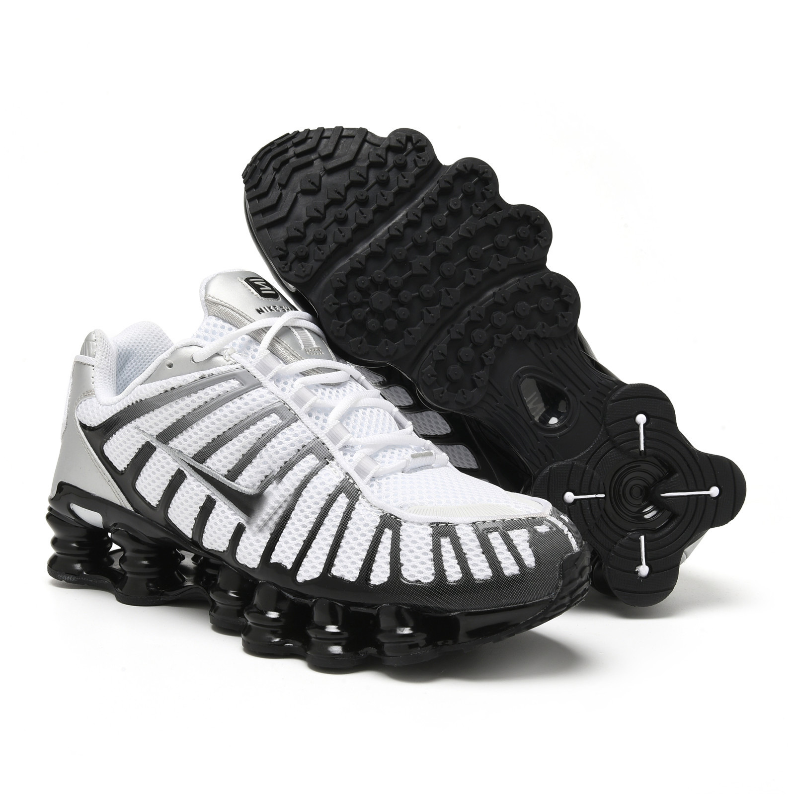 Zapatos Pitian Europa y Estados Unidos estación de comercio exterior transfronterizo pilar zapatos de hombre y mujer Shox zapatos TL 13 zapatos de carrera