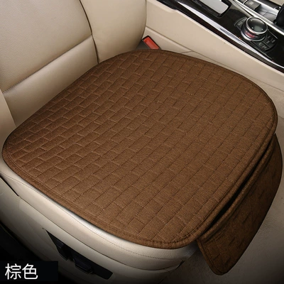All Seasons, Five-Seater Front and Rear | Seat cushion, seat cover - brown-single-square-mat