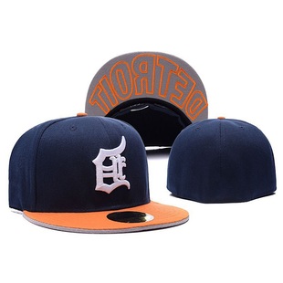 [Detroit Tigers] Closed Sun Protection Visor for Couples, Sun Hat, Embroidered Hat, Fully Sealed Baseball Cap