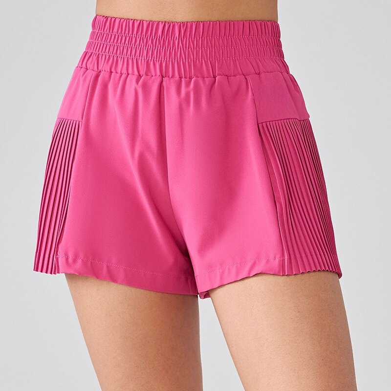 Summer Sports Shorts for Women, Fitness Quick-Dry Anti-Exposure Running Pants, Loose Slimming Ruched Thin Training Yoga Pants Summer Sports Shorts for Women, Fitness Quick-Dry Anti-Exposure Running Pants, Loose Slimming Ruched Thin Training Yoga Pants