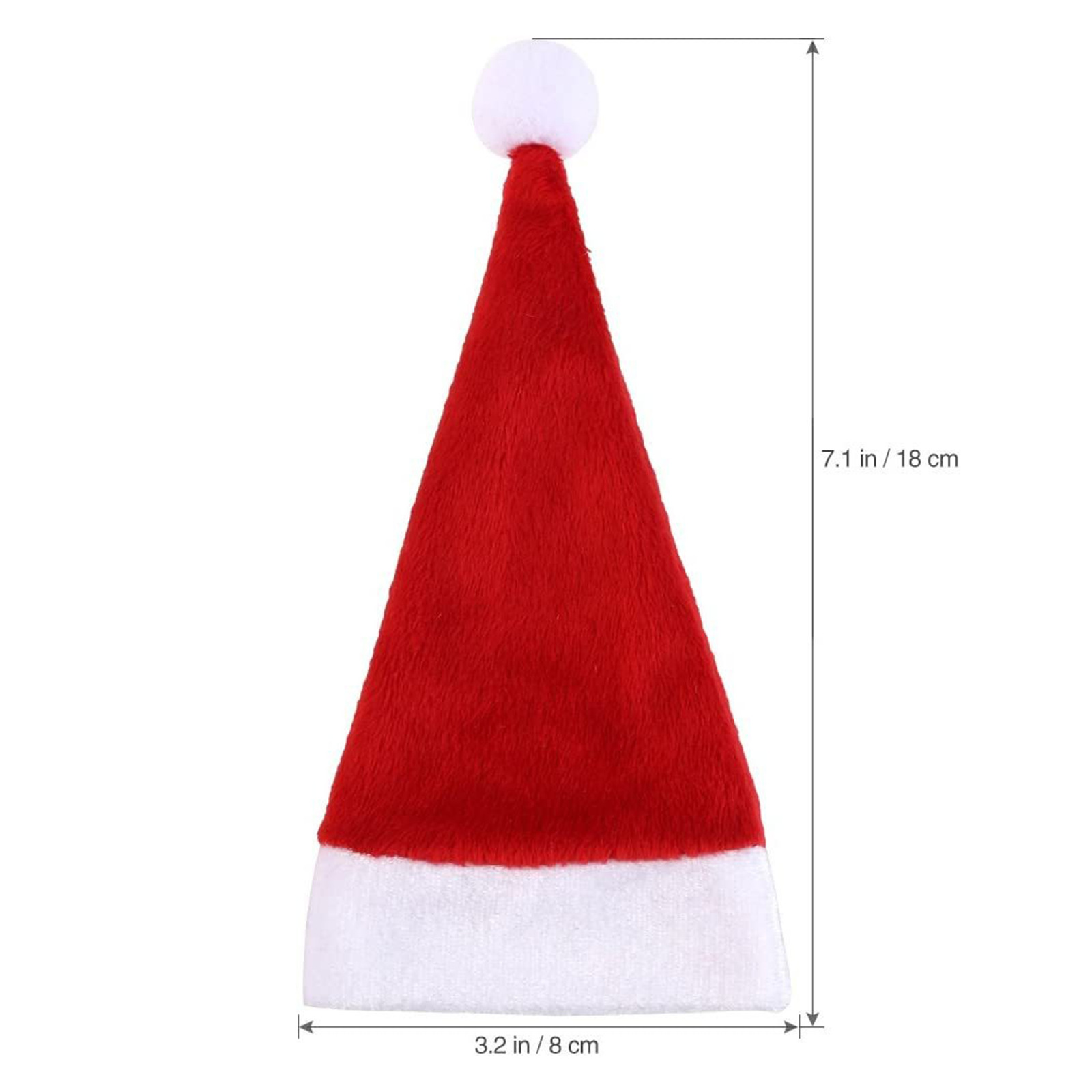 Botella de vino de Navidad decoración Mini sombrero de Navidad vajilla cuchillo y tenedor conjunto no tejido tapa de la botella de vino Comercio exterior fábrica al por mayor