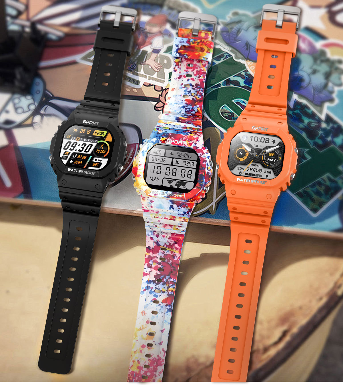 Lc31 Smartwatch Mit Touchscreen Wasserdichte Sportuhr Unisex_voghion.com