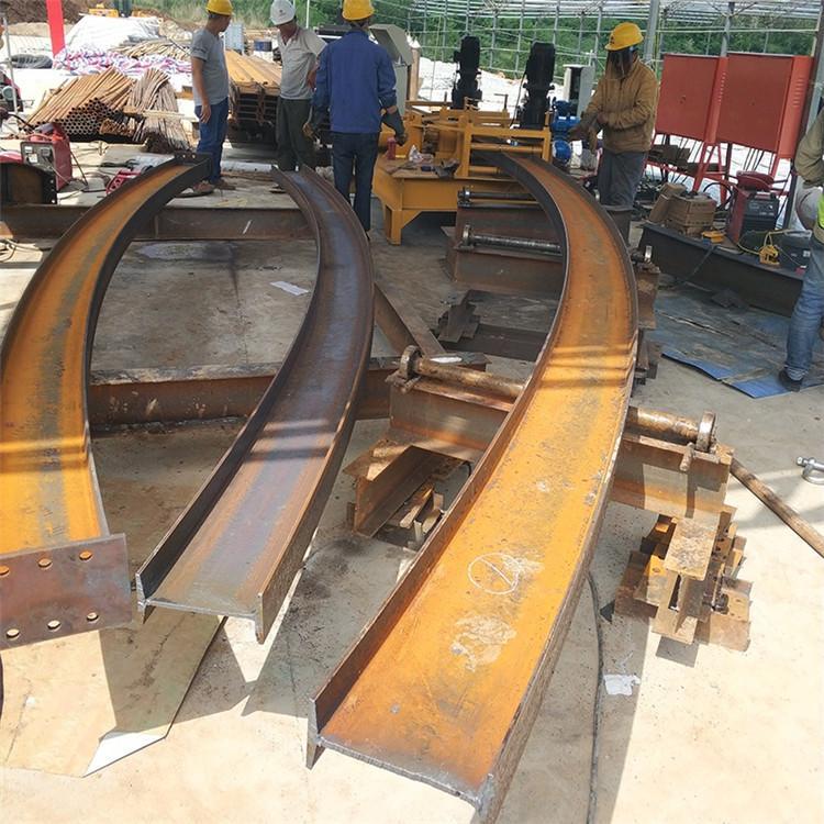 200H doblador de acero 10 - 25 acero tipo doblador en frío túnel de soporte de arco de acero máquina dobladora en frío