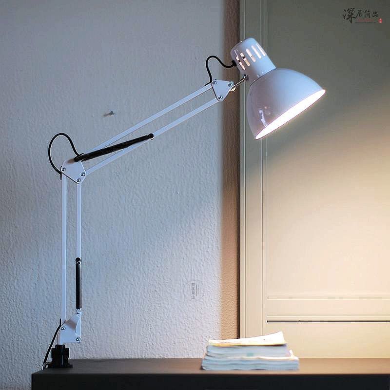 Lámpara de mesa de pestañas de uñas LED, clip de protección ocular de disparo, trabajo de aprendizaje de escritorio, pintura, reparación de tatuajes