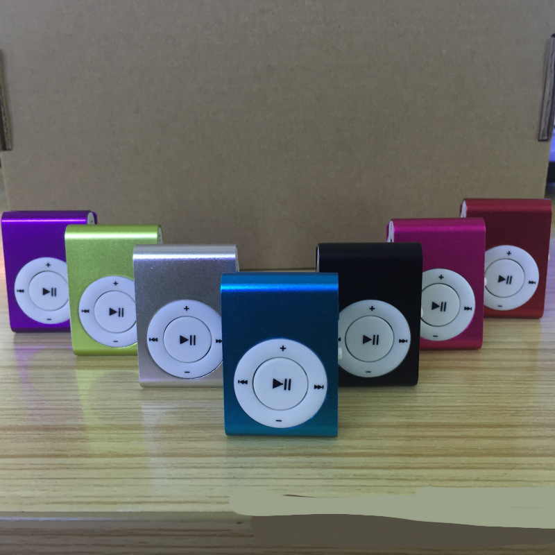 金属スクリーンなしクリップカードmp3学生ウォークマンMP3音楽プレーヤースポーツプレゼントカラーmp3|undefined