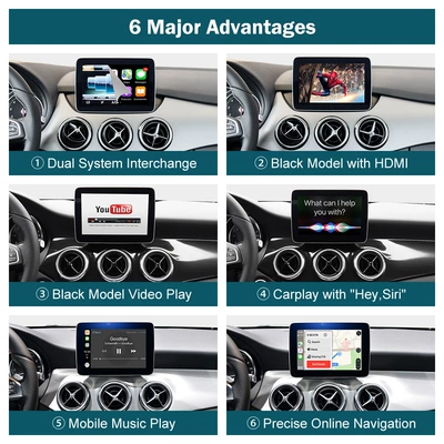 NTG5.0 Decoder Module Decoder – Simsiz CarPlay və Android Auto