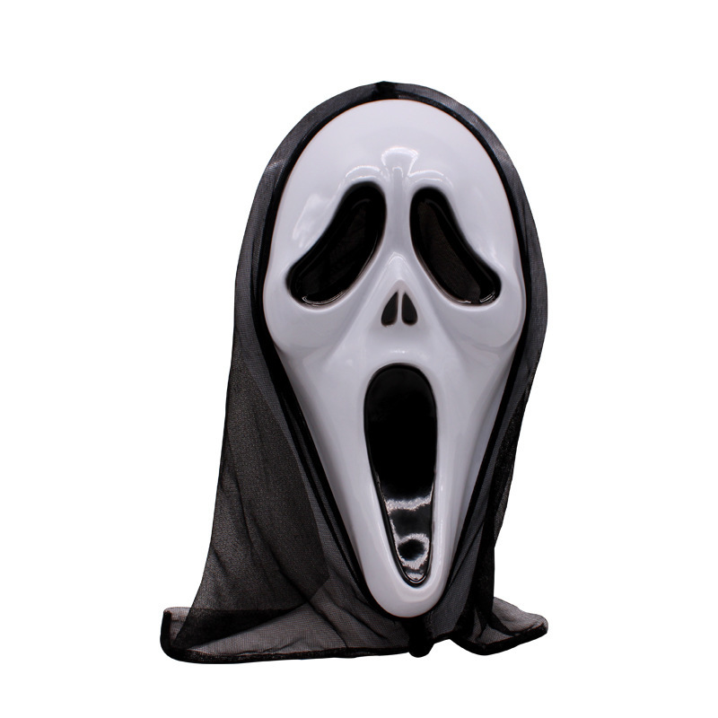 Máscaras de terror de Halloween Scream Scream 6 máscaras de la muerte COS Disfraces para niños Halloween COS Propositivos fantasmas image 6