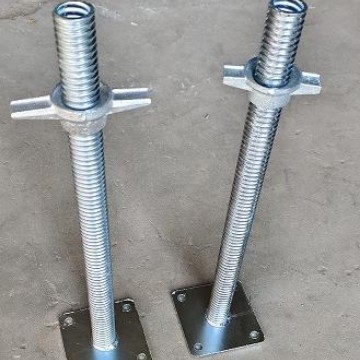 Base Regulable Galvanizada para Andamio image 5