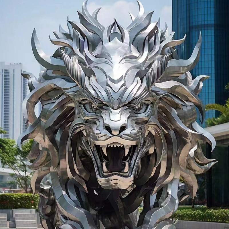 Lion sculpture