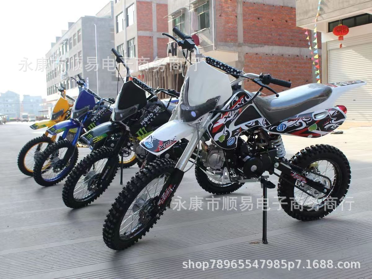 Two-Wheeled Motorcycle 125Cc Engine Atv Sports Car Mountain Racing Kawasaki Straddle Bike Kawasaki Similar Model