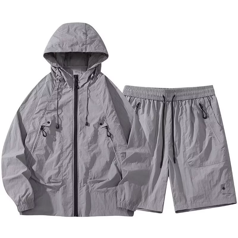 Летняя толстовка с длинным рукавом и капюшоном, одежда от солнца, набор, дышащая ветровка для путешествий и восхождения, любимая