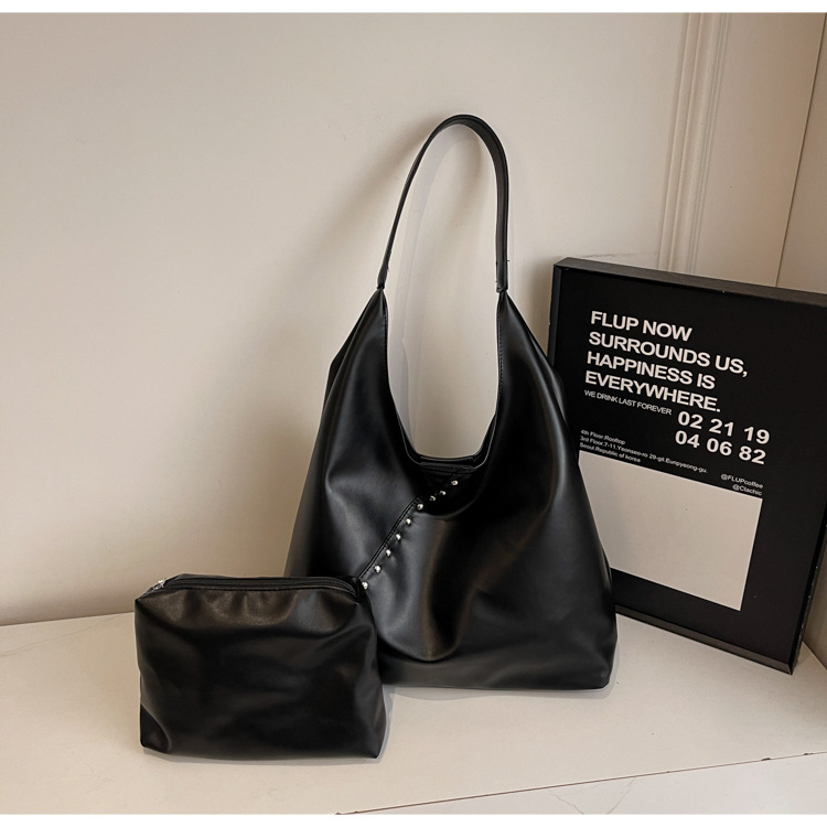 Retro torba za ženske, velika torbica za ramo za vsakdanjo rabo_voghion.com