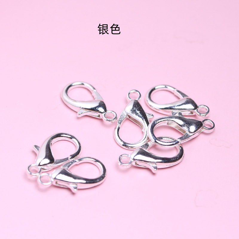 Diyアクセサリー部品亜鉛合金ロブスターバックル/チェーンバックル/ネックレスバックルメーカー現物供給