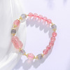 Advanced crystal, one bead bracelet, light luxury style, for luck