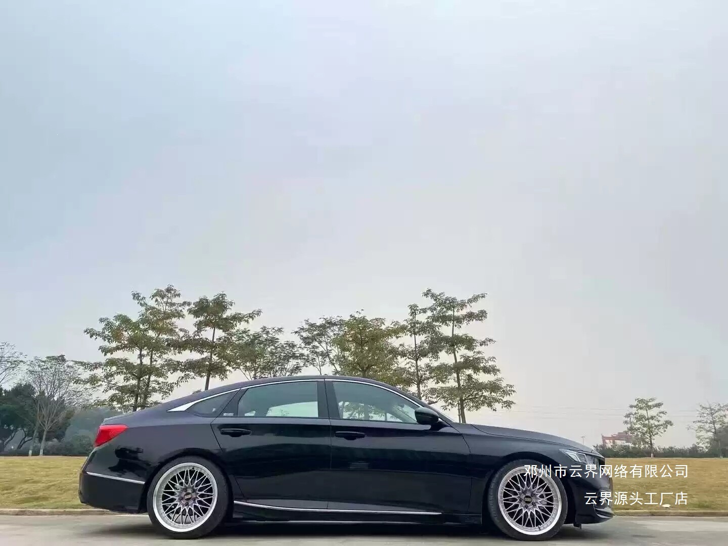 Cloud Realm 18/19/ 20inch Suitable for Dual-Spinning Super Large Polished Edge Car Modification Wheels, Pneumatic Low-Profile Design