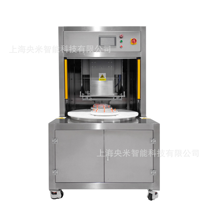 央米 超声波旋转插纸设备 巧克力慕斯 芝士奶酪巴斯克 海绵蛋糕